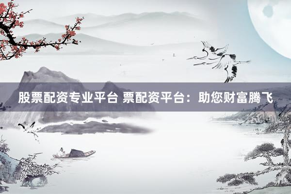 股票配资专业平台 票配资平台:助您财富腾飞